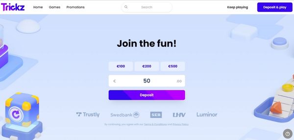 trickz casino review