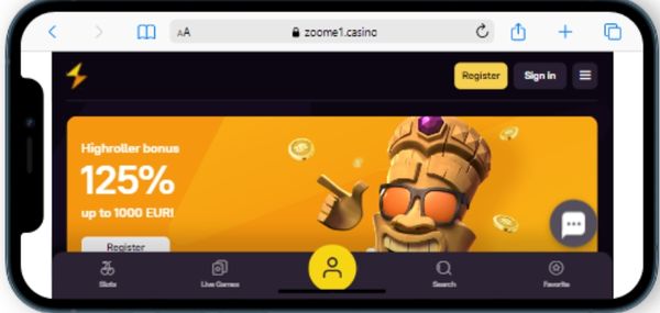 zoome mobile casino review