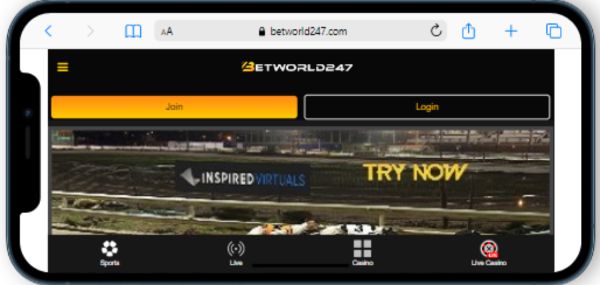 betworld247 mobile casino review