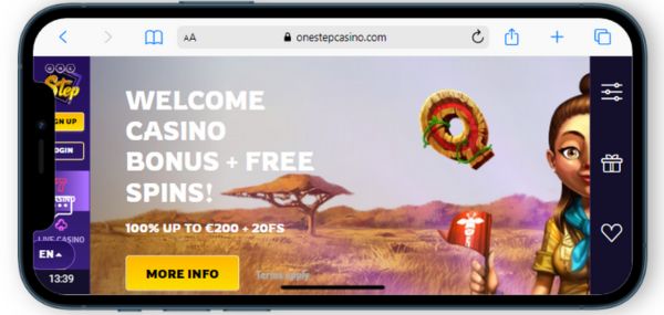 onestep casino mobile