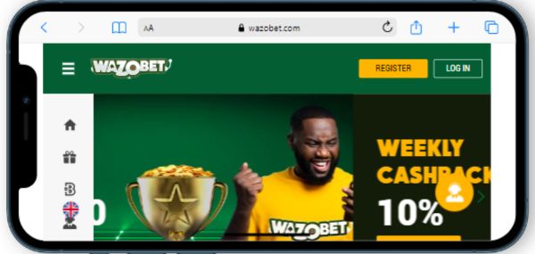 wazobet mobile casino review