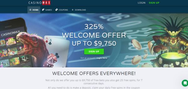 casino max review desktop