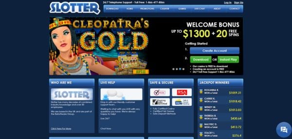 slotter casino codes