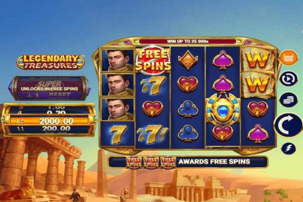 legendary treasures in play