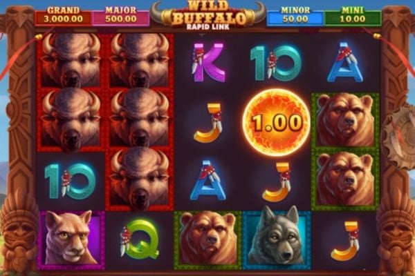 NoLimitCoins Casino Review 8 wild buffalo in play
