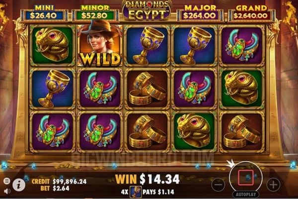 High 5 Casino Review 8 diamonds of egypt in play